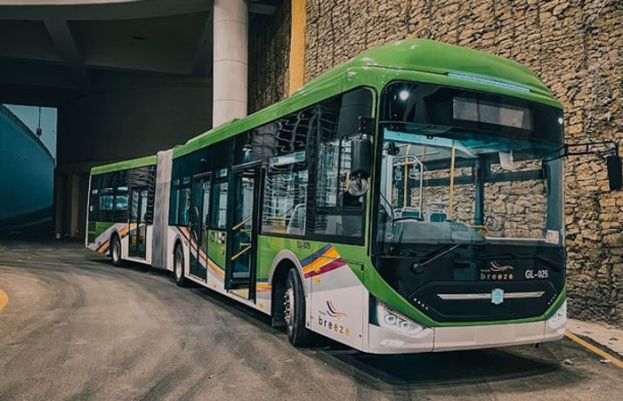 کراچی میں گرین لائن بس سروس کا آج سے آغاز 