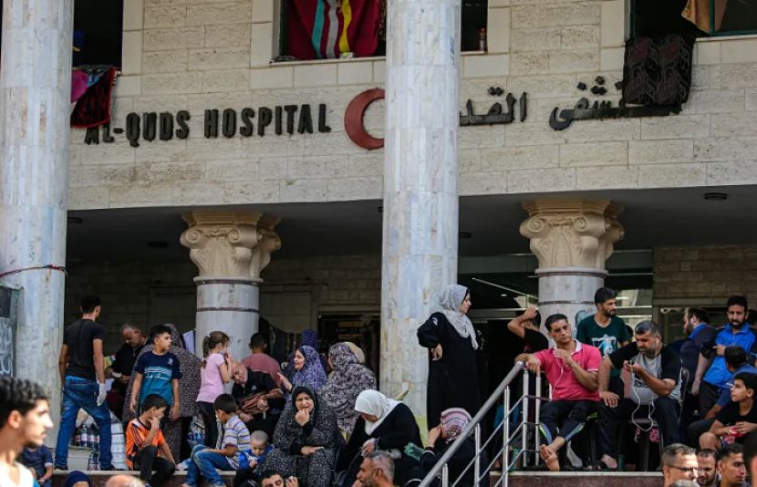 القدس اسپتال غزہ