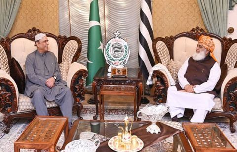 27ویں آئینی ترمیم، مولانا فضل الرحمان کی صدر مملکت اور بلاول بھٹو سے اہم ملاقات