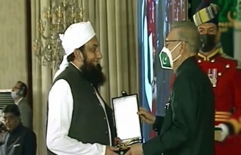 مولانا طارق جمیل کو صدارتی اعزاز حسن کارکردگی سے نواز دیا گیا