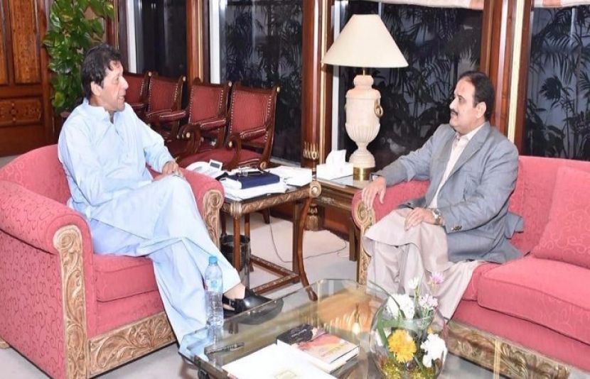 وزیراعلیٰ پنجاب کی وزیراعظم عمران خان سے ملاقات