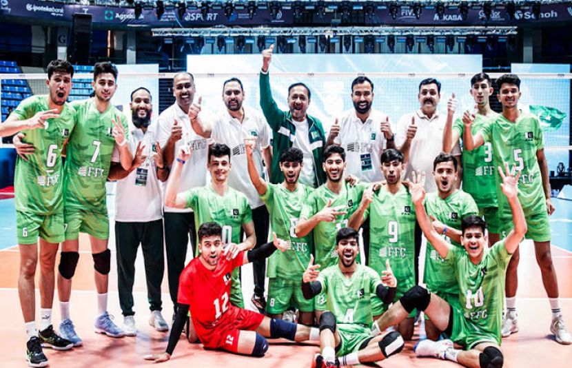 ورلڈ انڈر 19 والی بال چیمپئن شپ میں پاکستان کی مسلسل دوسری کامیابی