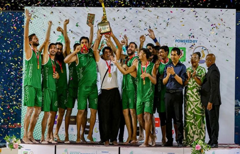 پاکستان نے مالدیپ میں ہونے والی کامن ویلتھ بیچ ہینڈ بال چیمپئن شپ جیت لی