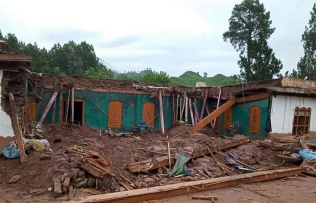 آزاد کشمیر میں طوفانی بارشوں نے تباہی مچا دی