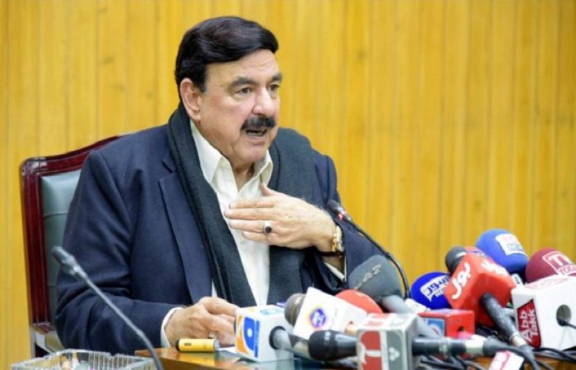 وفاقی وزیر ریلوے شیخ رشید