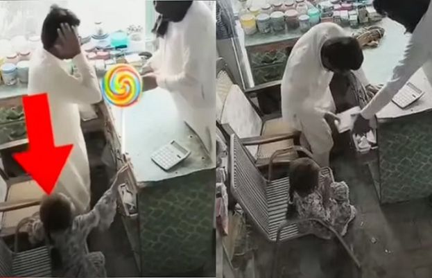 ننھی بچی نے روک دی خطرناک ڈکیتی
