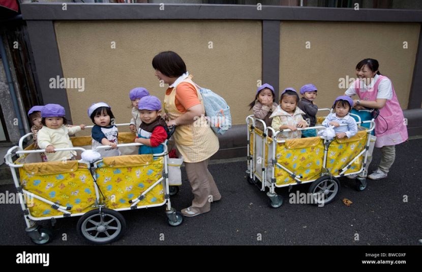 جاپان میں 4 سال کے بچوں کو بھی روزگار کی آفر