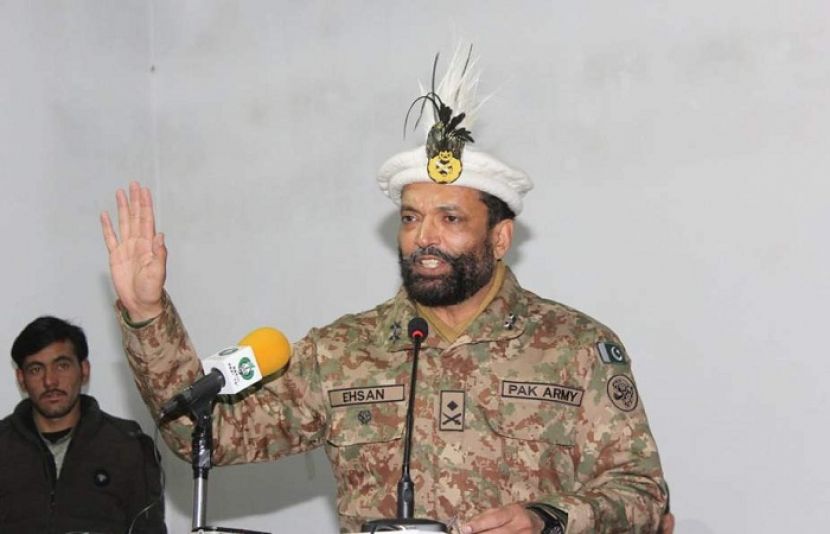  فورس کمانڈر جنرل احسان محمود خان 