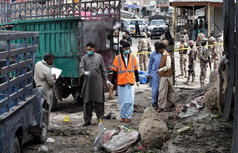 ہزارگنجی سبزی منڈی میں دھماکے سے 20 افراد جاں بحق جبکہ متعدد زخمی ہوگئے