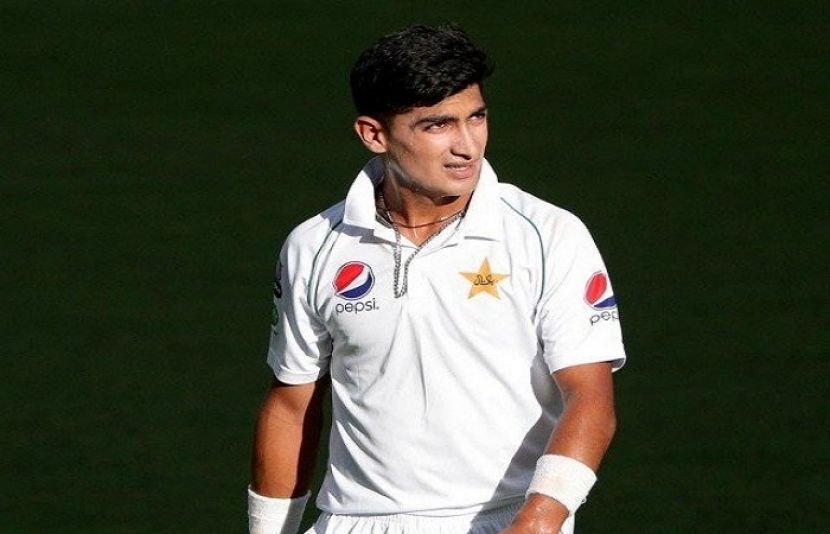 پاکستان کے مایہ ناز نوجوان فاسٹ باﺅلر نسیم شاہ