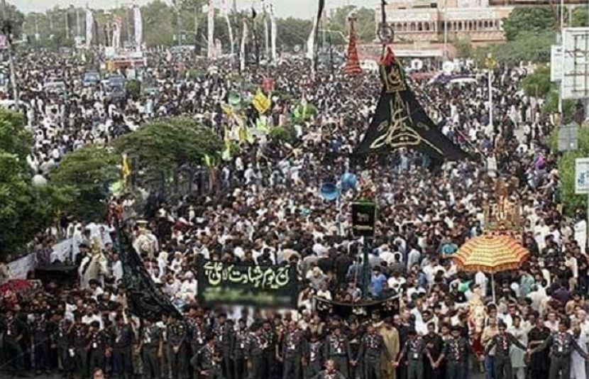 کراچی میں یوم علی علیہ السلام کا جلوس