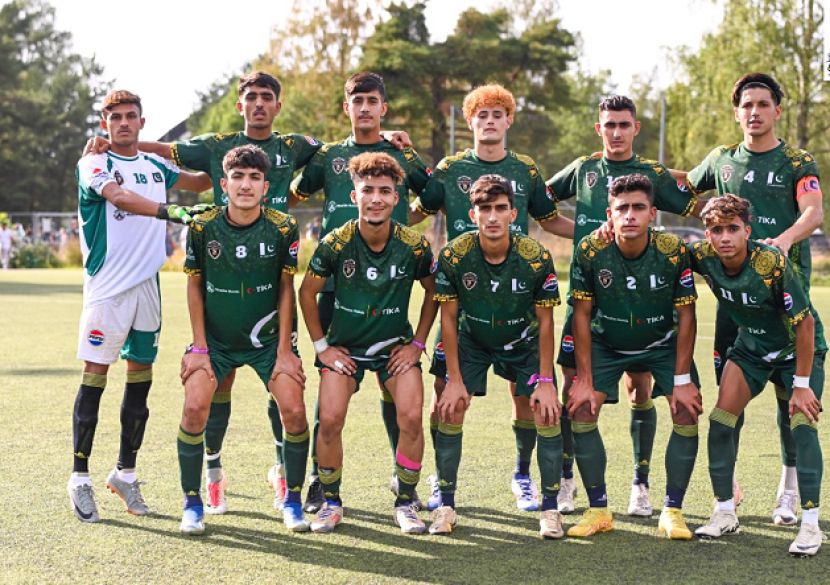 ناروے یوتھ فٹبال کپ: پاکستانی ٹیم کی شاندار کارکردگی، میچ برابر