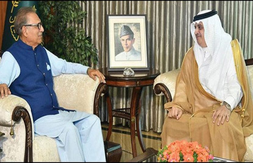  پاکستان اور سعودی عرب کے تعلقات کی جڑیں بہت گہری، صدر علوی اور سعودی سفیر کی ملاقات