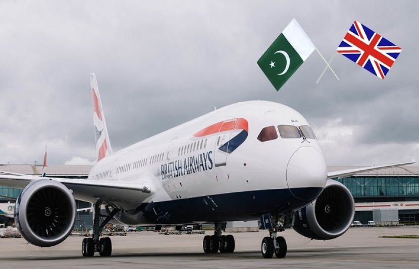 برطانوی ایئرلائن برٹش ایئرویز کی پرواز گیارہ سال بعد آج پاکستان کے لیے اڑان بھرے گی