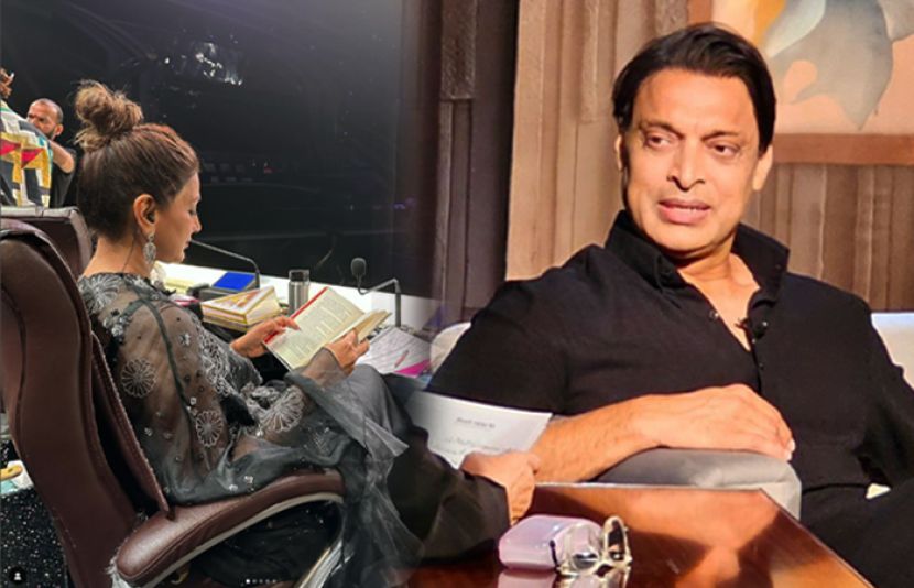 سونالی باندرے اور سابق کرکٹر شعیب اختر