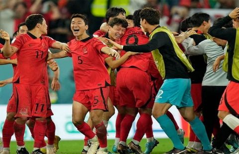 فیفا ورلڈ کپ؛ جنوبی کوریا نے پرتگال کو 1-2 سے مات دے دی