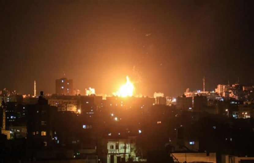 اسرائیلی فوج کا غزہ پر 2014ء کے بعد سب سے بڑا حملہ، 200 زخمی