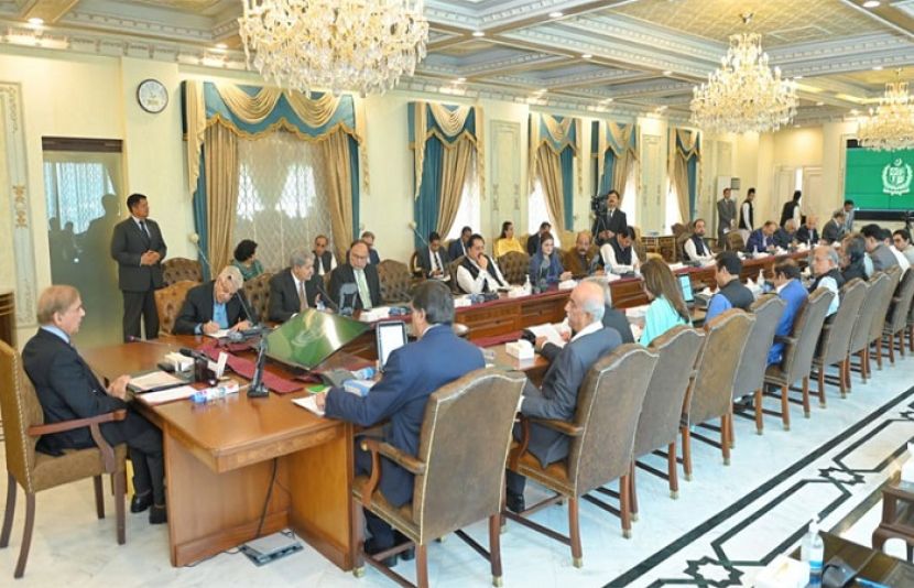  وزیراعظم شہباز شریف کی زیر صدارت وفاقی کابینہ کا اجلاس