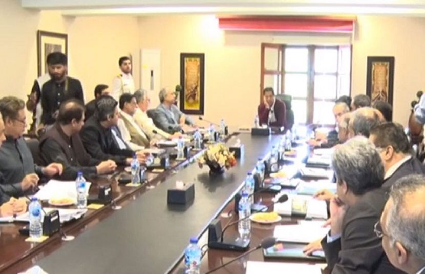وزیر اعظم عمران خان کی زیر صدارت کور کمیٹی کے اجلاس 