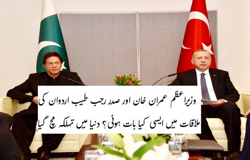 وزیراعظم عمران خان اور ترکی کے صدر رجب طیب اردوان