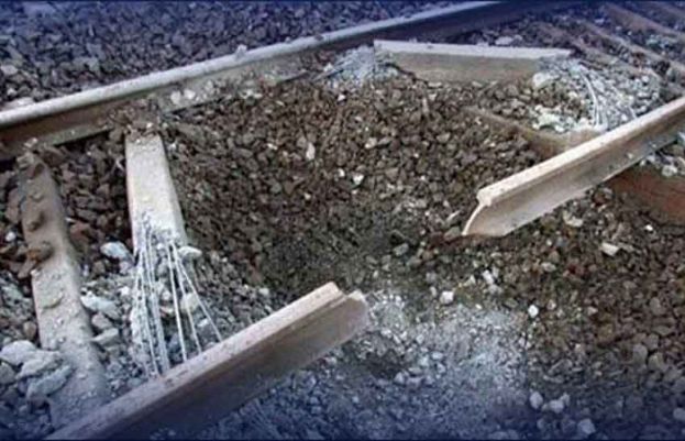 نصیرآباد میں ریلوے پٹری پر دھماکا، ٹریک کو نقصان پہنچا