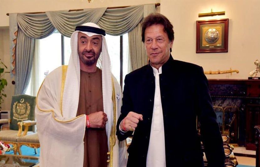 وزیر اعظم عمران خان کا ابوظہبی کے ولی عہد  سے ٹیلیفونک رابطہ