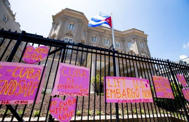 امریکا میں کیوبا کے سفارت خانے پر پیٹرول بم حملہ