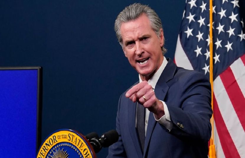 امریکی ریاست کیلیفورنیا کے گورنر گیون نیوسم