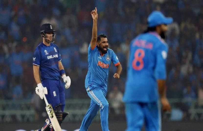 ورلڈکپ: بھارت نے انگلینڈ کو 100 رنز سے شکست دے دی