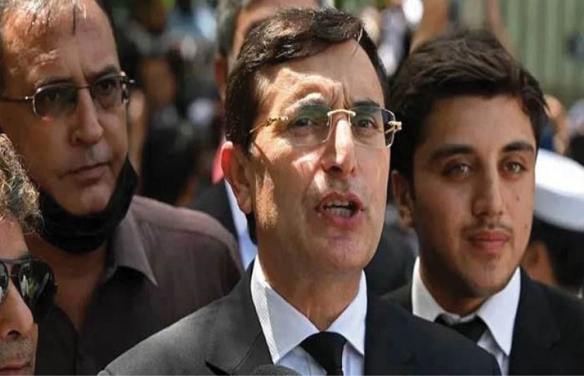 پی ٹی آئی کے چیئرمین بیرسٹر گوہر