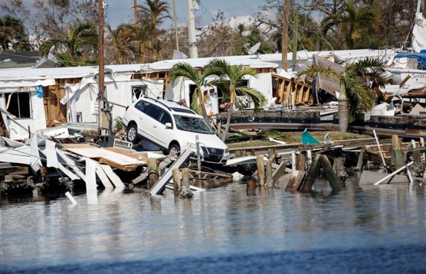 امریکا میں سمندری طوفان ’ای این‘ سے ہلاکتوں کی تعداد 109 ہوگئی
