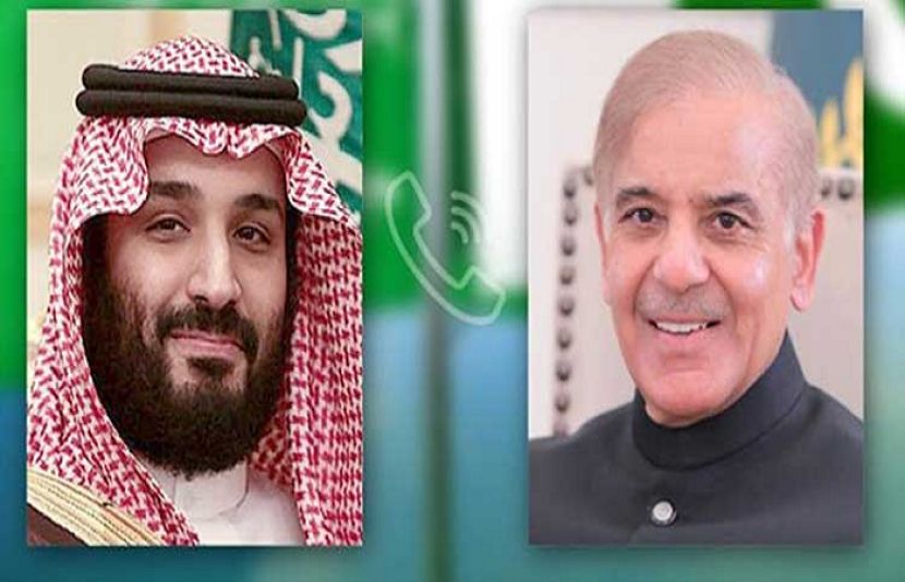 وزیر اعظم شہباز شریف نے سعودی ولی عہد شہزادہ محمد بن سلمان سے ٹیلی فونک رابطہ کیا اور پاک بھارت حالیہ کشیدگی پر سعودی حمایت پر شکریہ ادا کیا۔