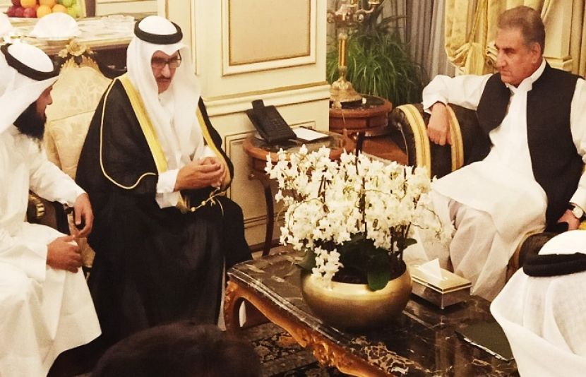 وزیرخارجہ شاہ محمو قریشی نے کویتی ہم منصب صباح الخالد الحمد الصباح سے ملاقات کی ہے 