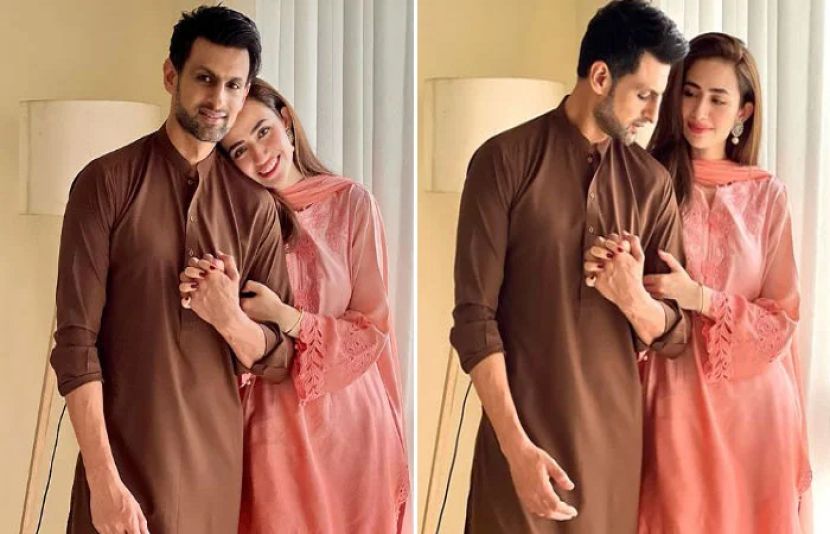 شعیب ملک اور ثناء جاوید