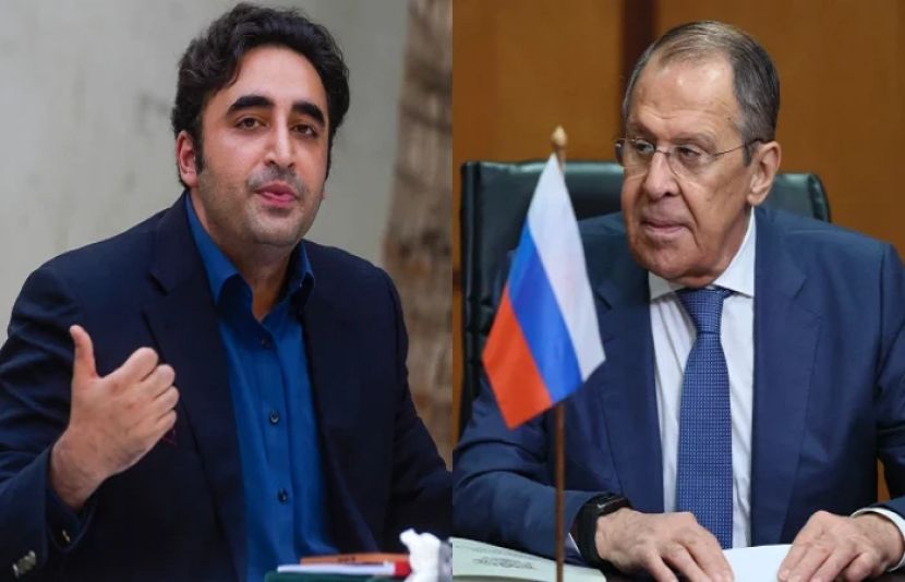 بلاول بھٹو اور روسی وزیرخارجہ کے درمیان ٹیلیفونک رابطہ