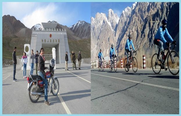 ور ڈی خنجراب، ملکی اور غیر ملکی سائیکلسٹ گلگت پہنچنا شروع