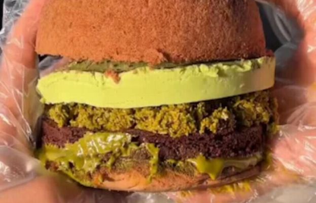 دبئی کا انوکھا چاکلیٹ برگر