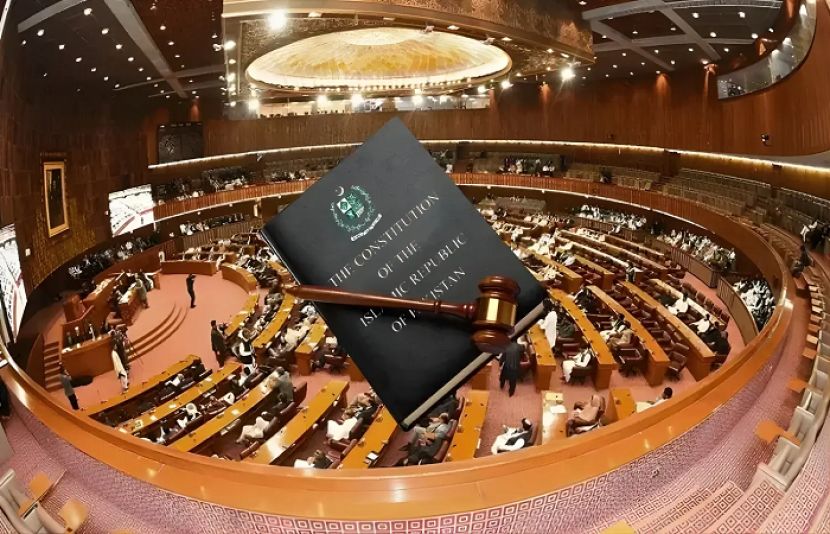 سینیٹ میں27 ویں آئینی ترمیمی بل دو تہائی اکثریت سے منظور، پی ٹی آئی، جے یو آئی کے ایک ایک سینیٹر نے حمایت میں ووٹ دیا