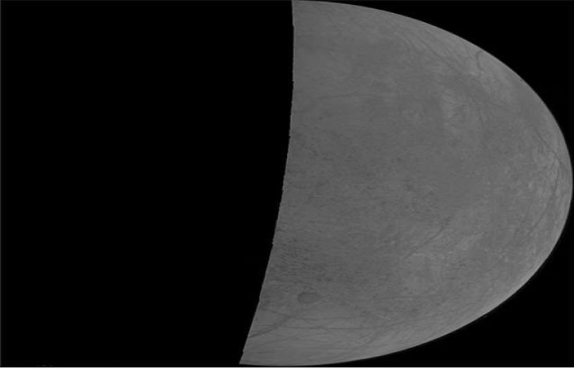 ناسا نے سیارے مشتری کے چاندکی تفصیلی تصویر جاری
