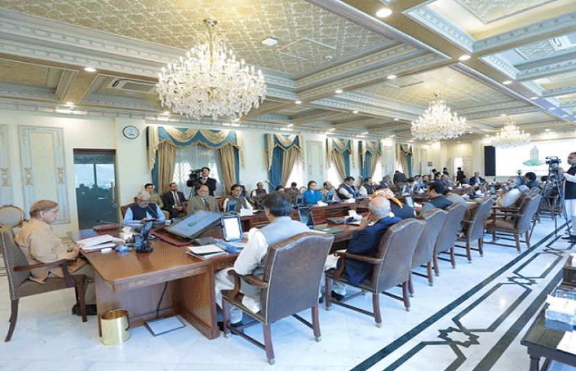 وزیراعظم کی زیر صدارت وفاقی کابینہ کا اجلاس جاری