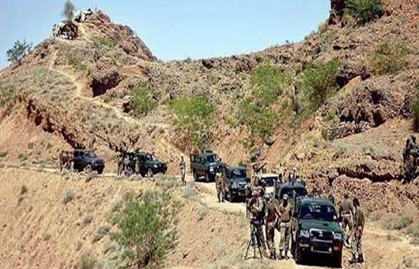 بلوچستان کے ضلع پنجگور میں سیکیورٹی فورسز کے قافلے پر فائرنگ