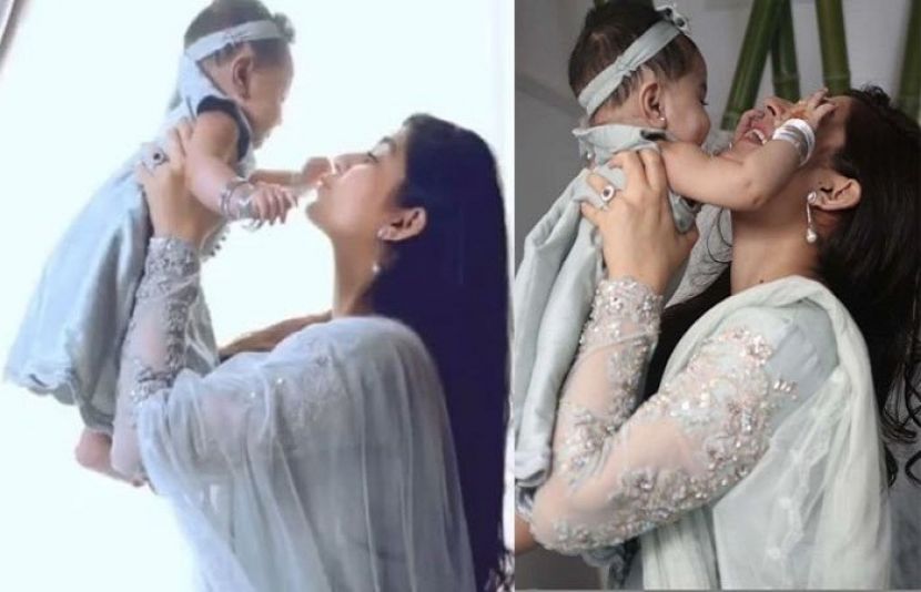 صنم بلوچ نے انسٹاگرام پر اپنی بیٹی کے ساتھ خوبصورت تصویر شیئر کی