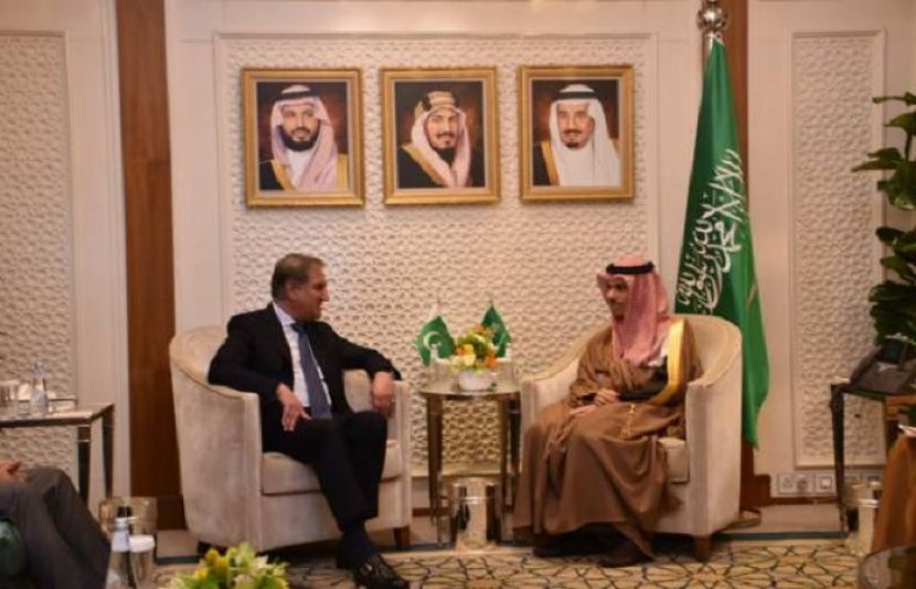 وزیر خارجہ شاہ محمود قریشی نے سعودی عرب کے ہم منصب فیصل بن فرحان بن عبداللہ سے ملاقات