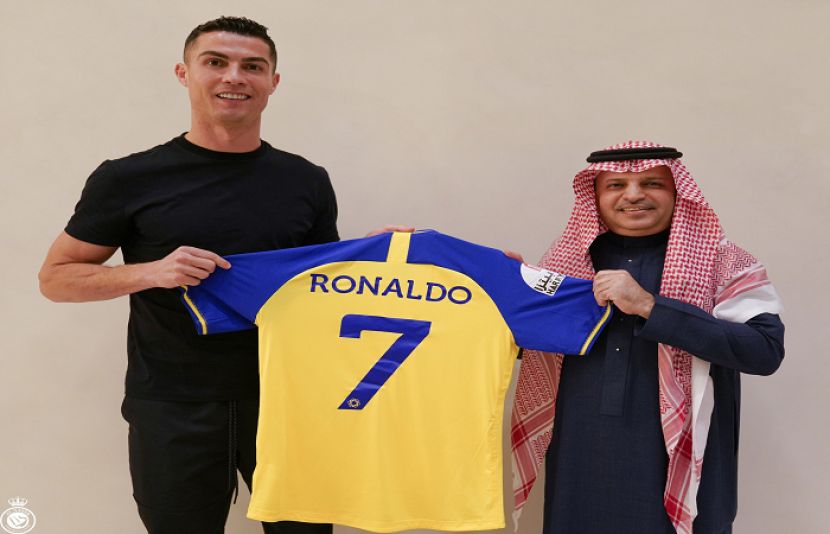 رونالڈو نے سعودی فٹبال کلب النصر سے معاہدہ کرلیا