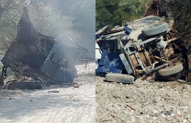 ٹانک میں بکتر بند گاڑی کے قریب دھماکا، 6 پولیس اہلکار شہید