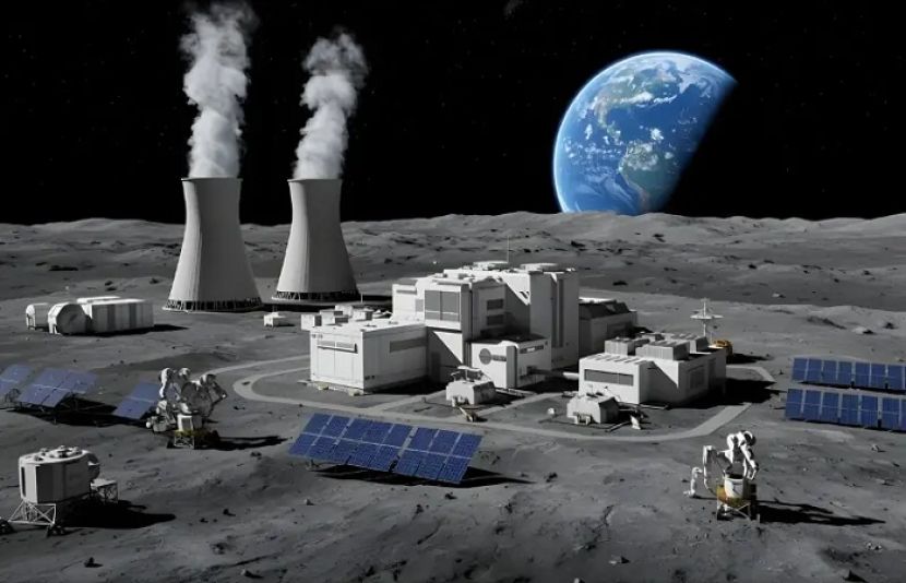 روس کا چاند پر نیوکلیئر پلانٹ