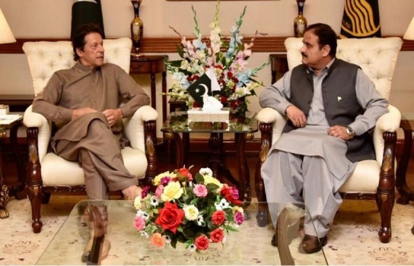 وزیر اعظم عمران خان اور وزیر اعلیٰ پنجاب عثمان بزدار