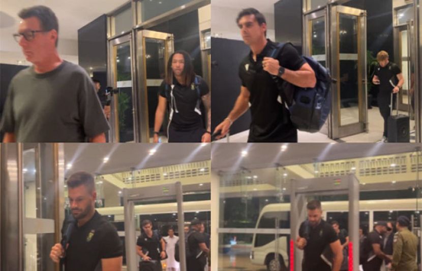 جنوبی افریقہ کی ٹیسٹ کرکٹ ٹیم پاکستان پہنچ گئی