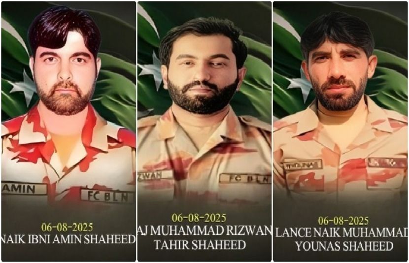 میجر محمد رضوان طاہر، نائیک ابن امین اور لانس نائیک محمد یونس