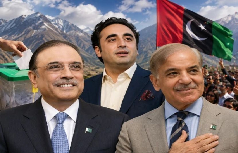 گلگت بلتستان میں پیپلز پارٹی کی کامیابی پر وزیراعظم شہباز شریف نے صدر آصف علی زرداری اور بلاول بھٹو زرداری کو مبارک باد پیش کی ہے